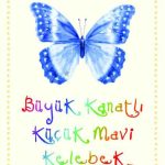 Büyük Kanatlı Küçük Mavi Kelebek