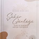 ŞÜKÜR GÜNLÜĞÜ DEFTERİ - Ciltli